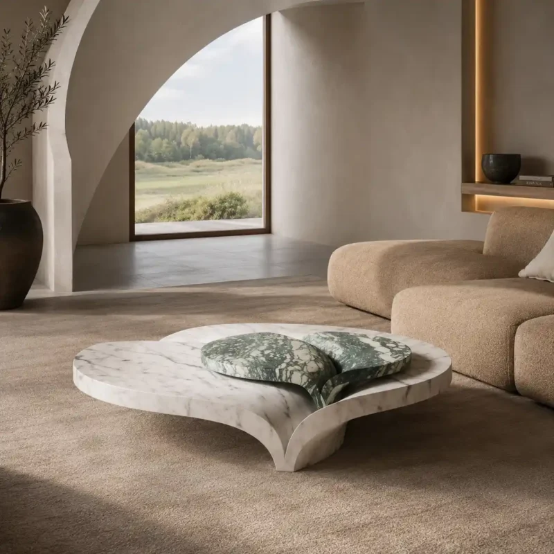 Verdant Bloom Coffee Table