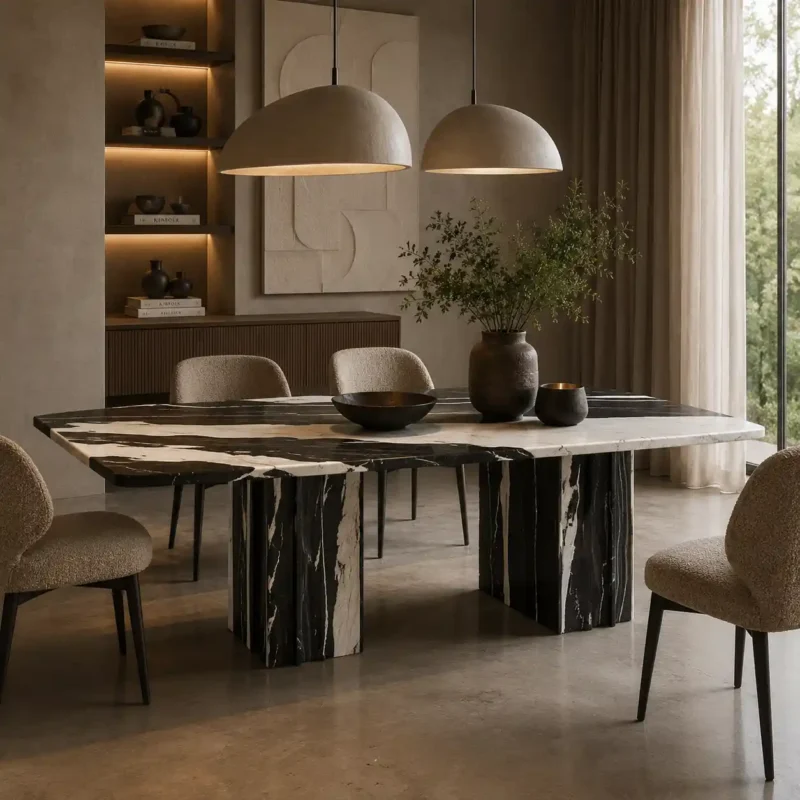 Michelangelo Noir Dining Table