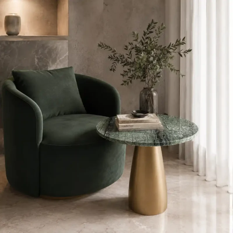 Verde Aureum End Table
