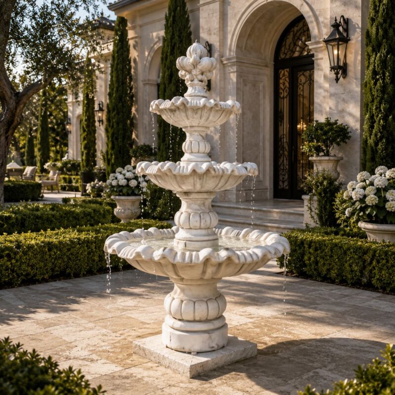Royal Cascade Marble Fountain