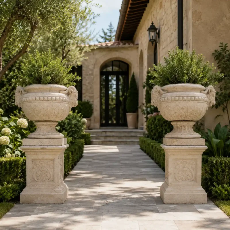 Royal Pedestal Urn Planter Set