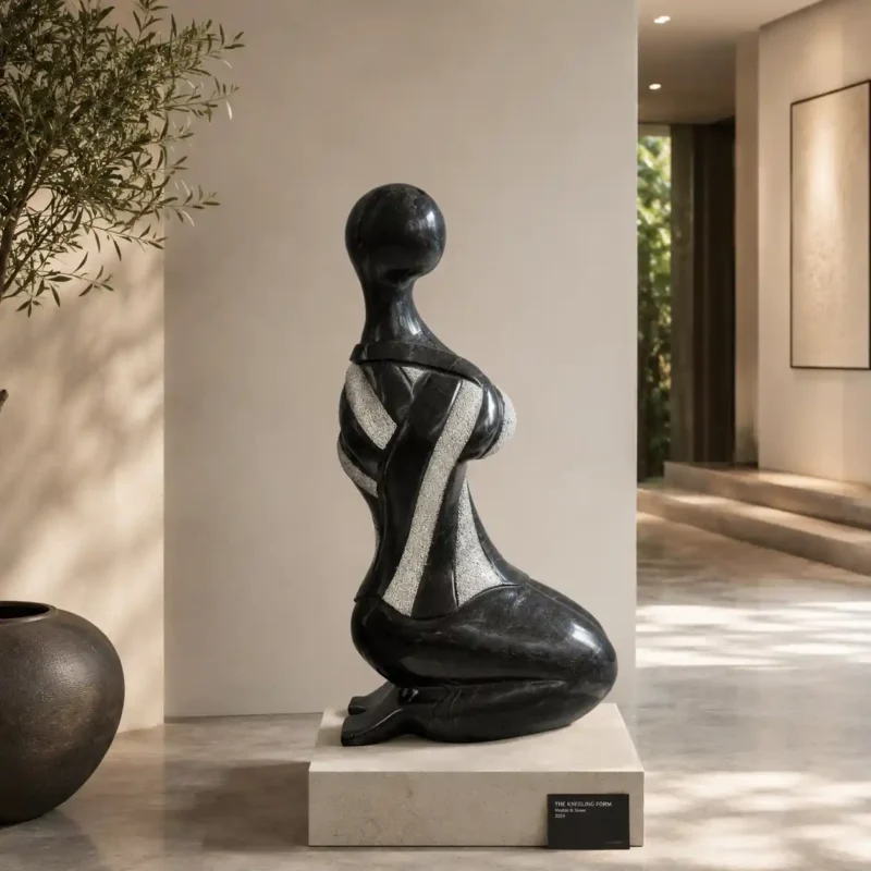 Eternal Grace Marble Figure Sculpture