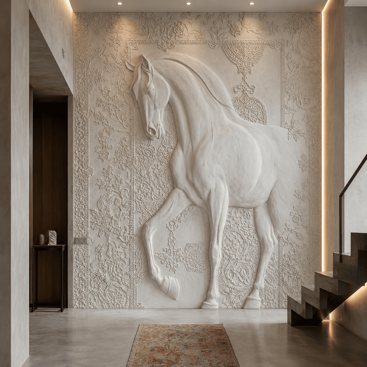 Imperial Horse Heritage Marble Wall Panel