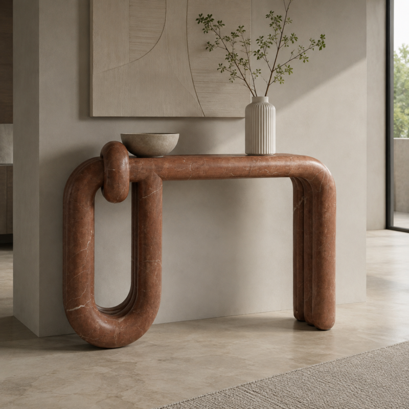 Infinity Link Marble Console