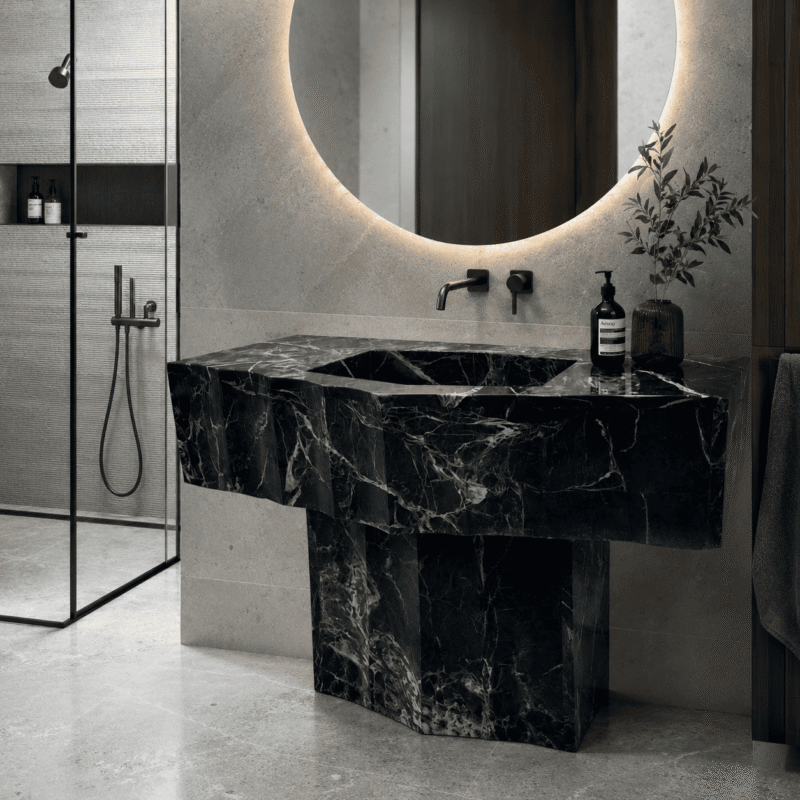 Nero Verde Monolith Vanity