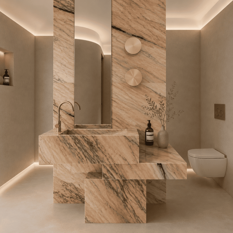 Michelangelo Axis Marble Vanity