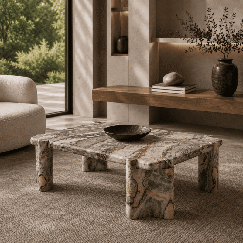 Aurelia Marble Coffee Table