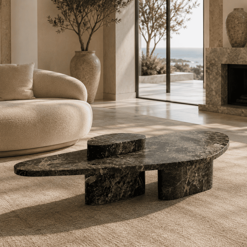 Orbit Marble Coffee Table