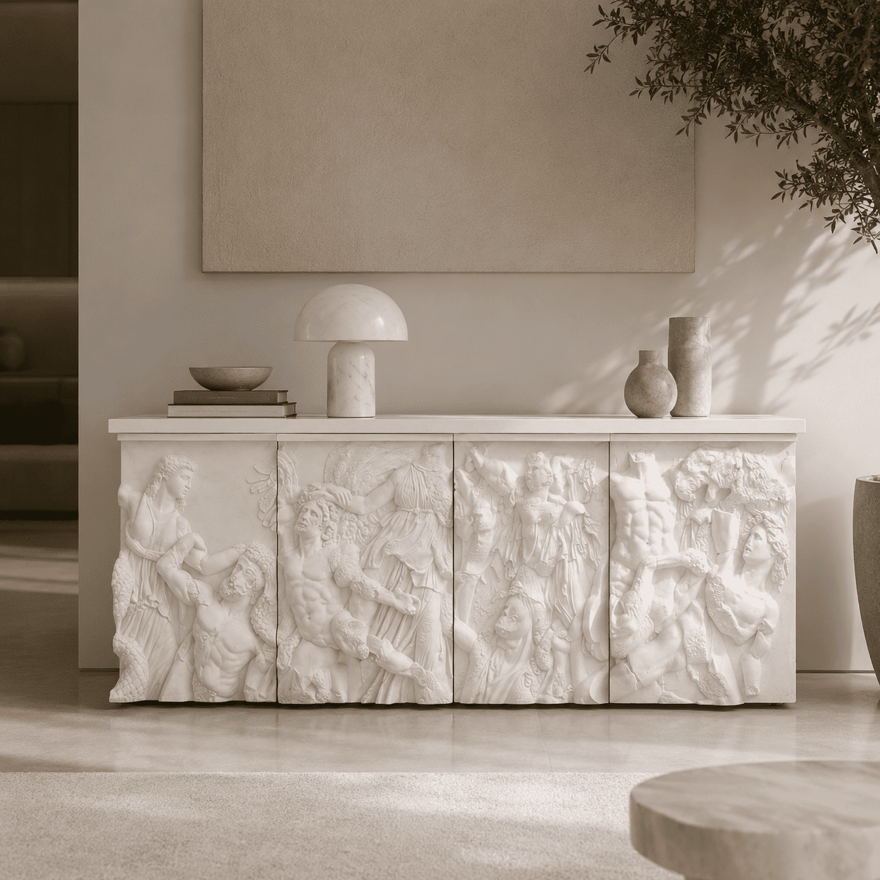 Imperium Marble Console Table