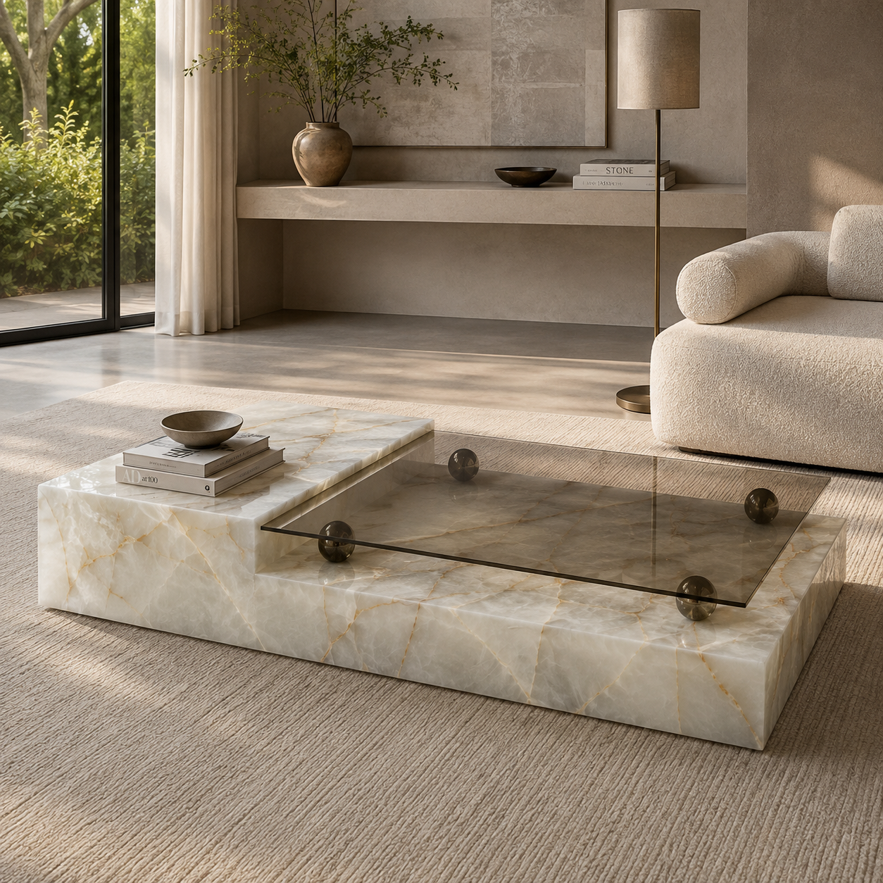 Onyx Luxe Coffee Table