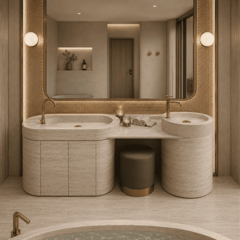 Harmony Duo Marble Vanity