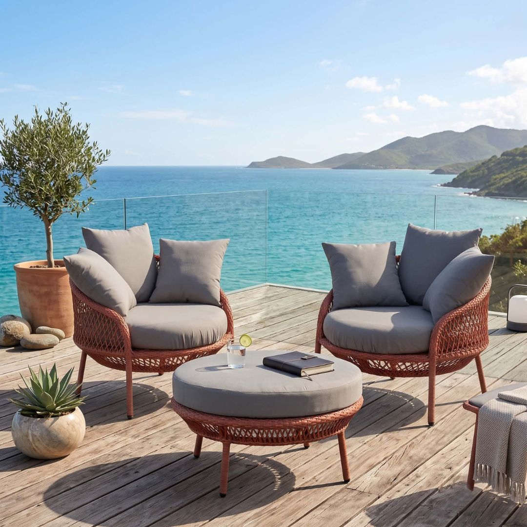 Terrena Outdoor Lounge Chair - Image 2