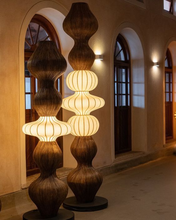 Lumora Sculptural Floor Lamp