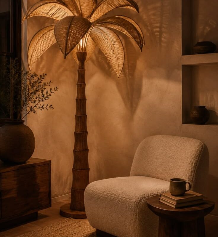 Palma Sculptural Floor Lamp